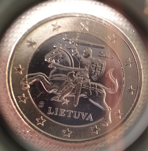 Moneta euro dalla - 1,