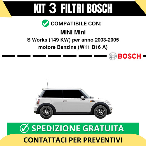 Kit bosch filtri - kit, 3