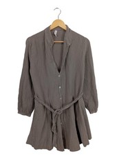 NEW COLLECTION Abito a maniche lunghe Donna Abito Taglia IT 44 grigio chiaro