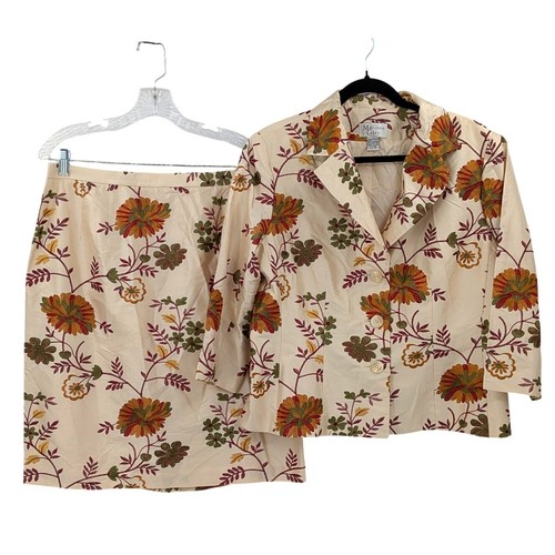 Set blazer gonna - , ricamata