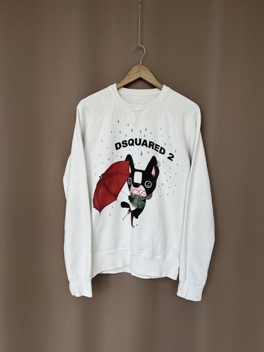 Felpa uomo dsquared2 - uomo, bulldog