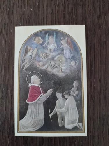 Papa pio holy card - papa, card,