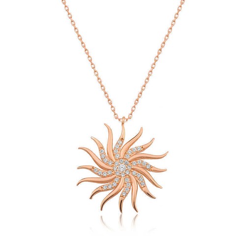 Ciondolo rosa vento chic - , in