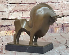 Milo Bronzo Bull Statua –