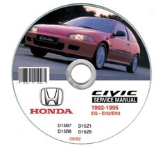 Honda Civic (1992-1995) manuale officina - repair manual