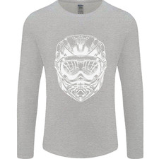 Discesa Mountain Bicicletta Casco Dh MTB Uomo Manica