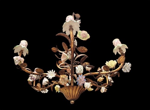 Elegante lampadario vintage - lampadario,