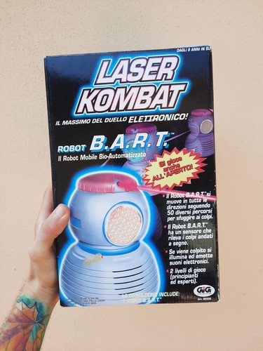 Laser kombat robot - laser,