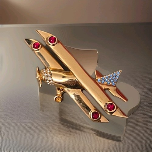 Spilla vintage swarovski cigno - vintage,