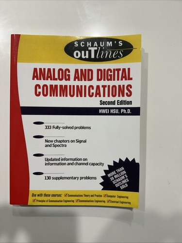 Schaum outline analog and - schaum's,