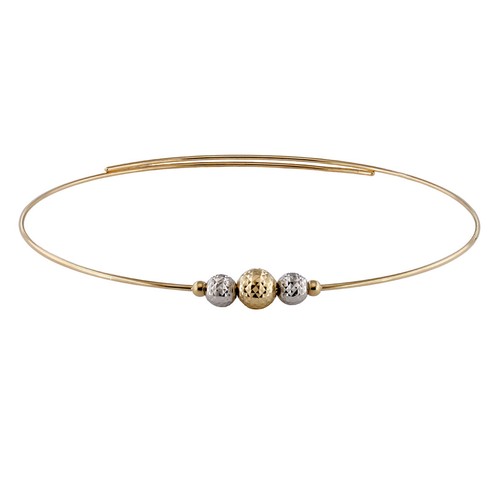 Bracciale donna rigido oro - bracciale, in