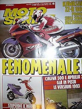 Moto Sprint  N.46  '92:Kawasaki ZZ-R 1100,Gilera RC 600,Beta Bad 50    FF09