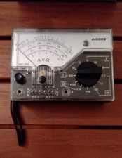 Tester Multimetro Analogico Accord Multi Funzione