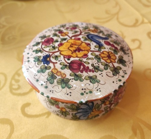 Cofanetto ceramica artistica - cofanetto,