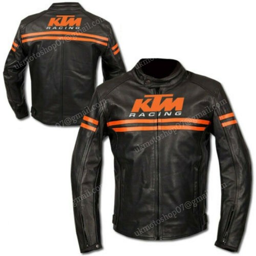 Ktm veste cuir motard - ktm,