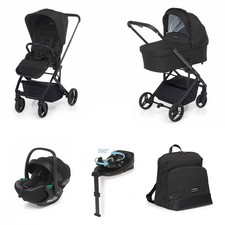 Foppapedretti - Trio TicToc Con Seggiolino Auto Rek i-Size + Base REK, Borsa Pre