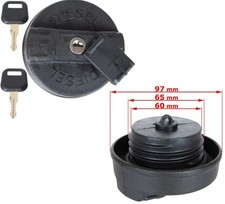 TAPPO SERBATOIO DI CARBURANTE PER IVECO DAILY EUROCARGO DAF SCANIA 1432187