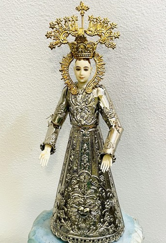 Madonna vintage legno - in,