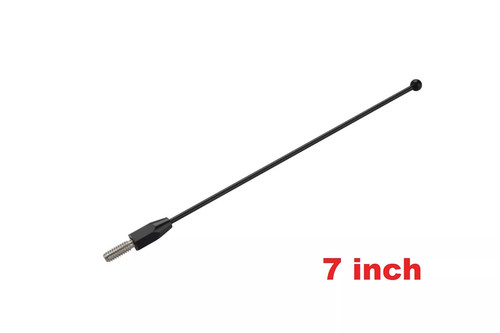 Black stainless antenna - 7",