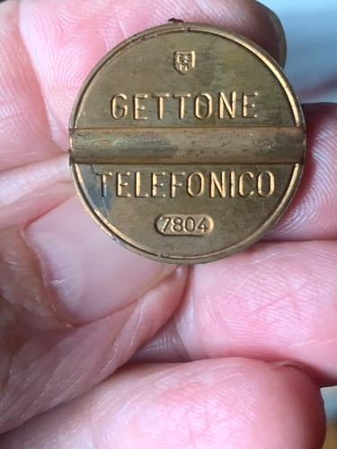 Gettone telefonico esm - gettone,