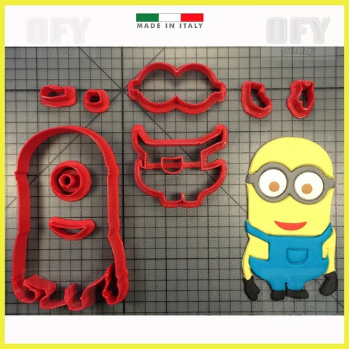 Minions cookies cutter formine - cookies,