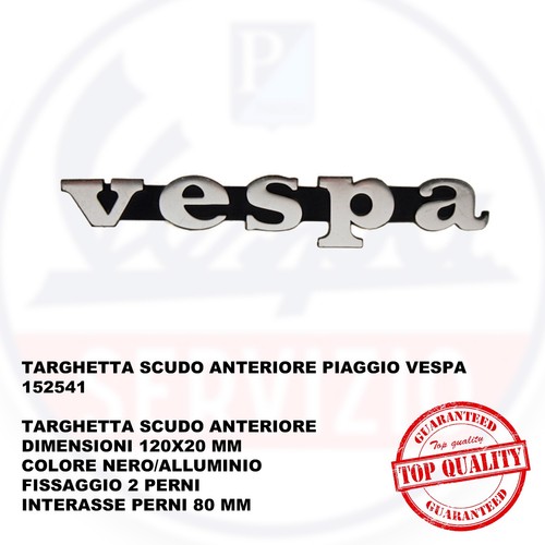 Targhetta vespa piaggio - targhetta,
