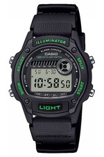 CASIO Orologio al Quarzo Allarme Crono per Donna e Ragazzo W-220H-1A3VEF