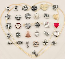 Charm medaglione galleggiante Pandora Petite nuovi autentici autentici - varietà mista