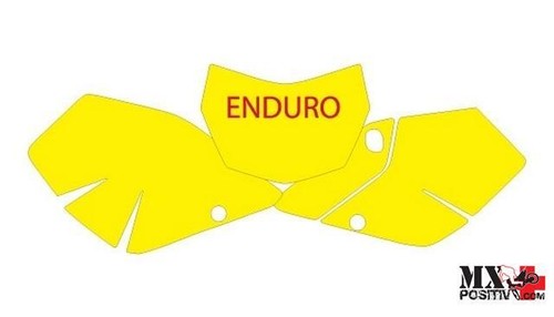 Kit adesivi portanumero suzuki - kit,