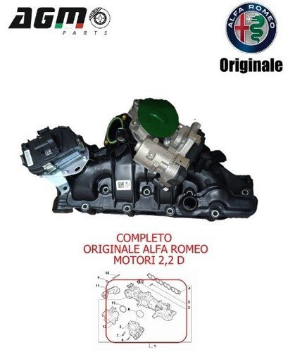 Collettore aspirazione - collettore,