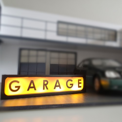 Insegna led diorama - led,