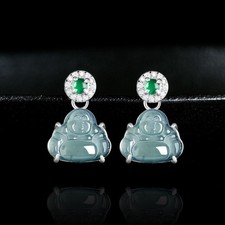 Orecchino giada giadeite