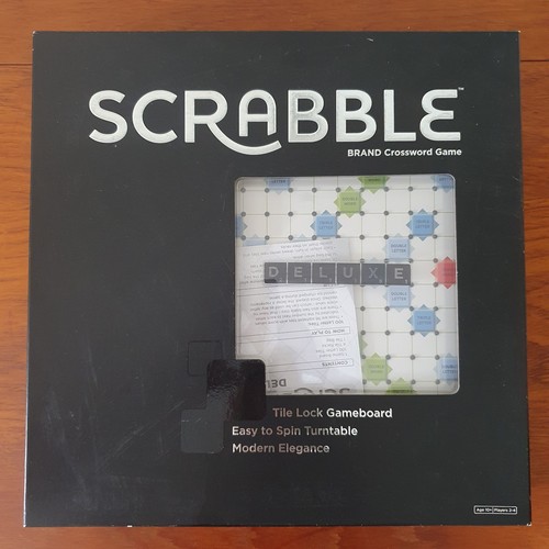 Scrabble deluxe edition black - edition,