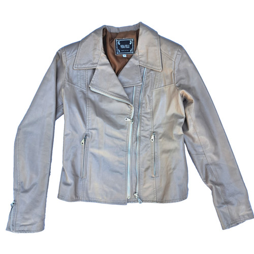Giacca moto vera pelle - vera,
