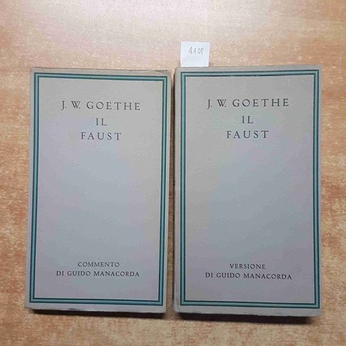 Goethe il faust - -,