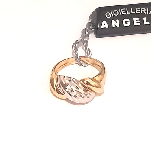 Anello donna fascia - oro, giallo
