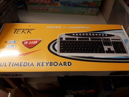 Tastiera tekk multimedia - ps/2,
