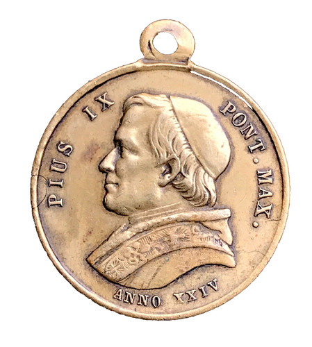 Médaille vatican pius ix - du,