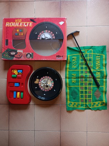 Roulette gioco scatola vintage - scatola,