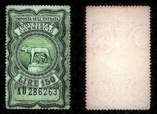 Italia 1946 MARCHE DA BOLLO " Imposta sull'entrata MNH**