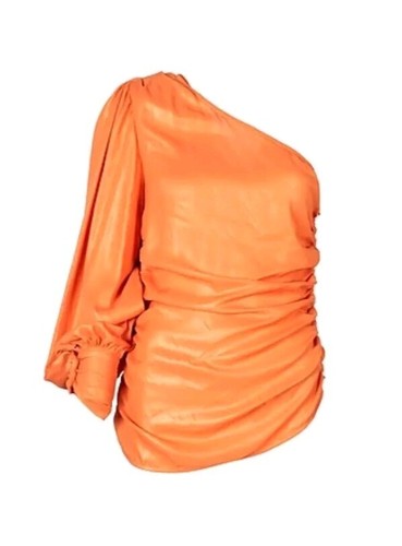 Camicia blusa top monospalla - camicia,