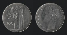 100 lire 1970 minerva - 1970,