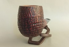 SER JACOPO JOCUNDA MAXIMA S1 SANDBLASTED CHUBBY MAIGRET STYLE SHAPE BRIAR PIPE