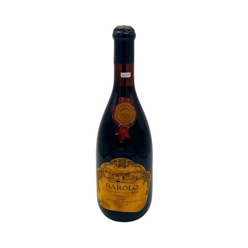 Vintage bottle poderi - bottle,