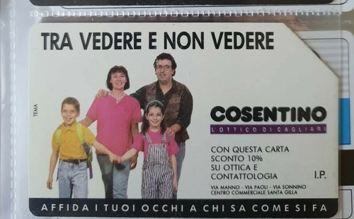 Scheda telefonica omaggio - scheda,