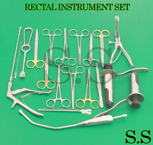 Set strumenti rettali 992 - strumenti, ds-992