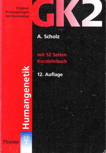 Humangenetik scholz - 2:, --