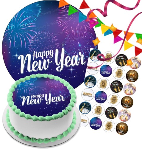 Cake topper capodanno - cake,