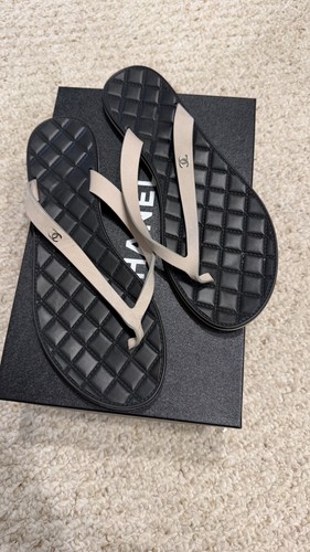 Sandali chanel thong taglia - cc,