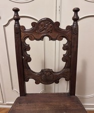 Sedia Antica In Stile Barocco